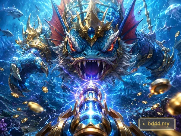 bd44 God Fish Slicing বোনাস রাউন্ড ও পুরস্কার দৃশ্য